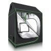 Roof Cube Grow Tent With Tray & Window 4X4X6Ft