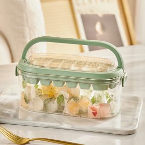 Diy Silicone Ice Grid Portable Ice Box