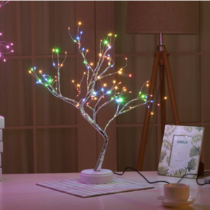 Christmas Decoration Night Light Led Pearl Tree Light Starry Touch Light