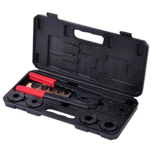 Pex Crimper Crimping Tools Kit For 3/8 1/2 5/8 3/4 1