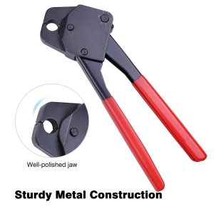 3/8 Pex Crimper Crimping Tool W/ Gauge Red