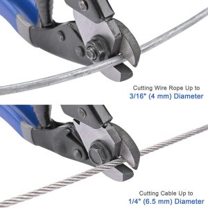 8 Wire Cutter Cable Shear Flush Cut Cr-V Steel