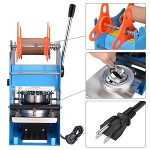 Manual Bubble Tea Cup Sealer Sealing Machine