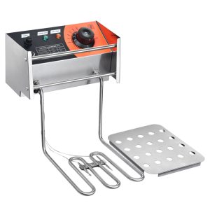 Deep Fryer Commercial Dual Basket 24L/6.4Gal Oil, 5000W