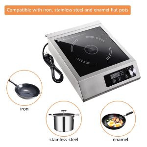 3500W Commercial Induction Cooktops Electric Burner