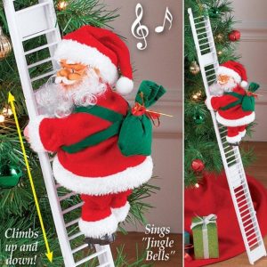 Climbing Ladder Santa Claus