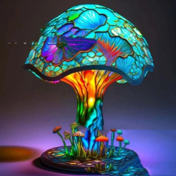 Fungi Mushrooms Night Lamp