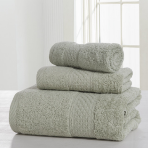 Cotton Soft Double-Sided Thickening Towel Skin-Friendly Bath Towel Set