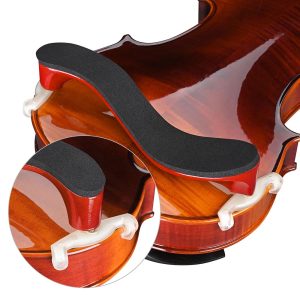 Violin Shoulder Rest 4/4-3/4 With Sponge Maple Wood