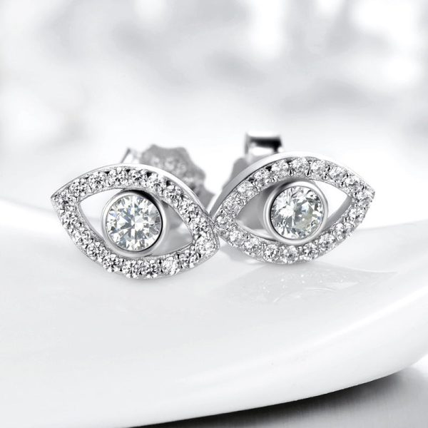 Full Diamond Temperament Wind Earrings