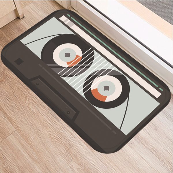 Cassette Tape Non-Slip Floor Mat