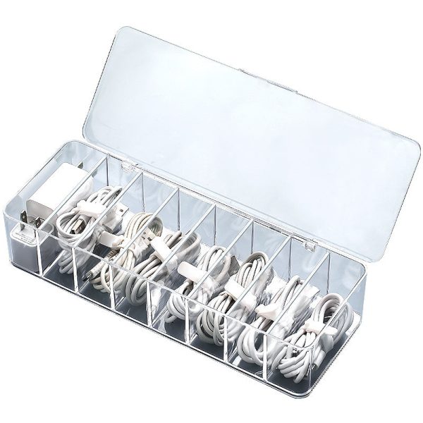 Dust-Proof Storage Cable Management Box Hub Organizer Box