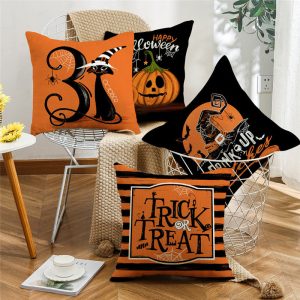 Pilloweep Halloween Sofa Pillowcase Collection In 40/45/50/60Cm Sizes