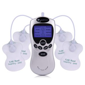 4 Electrode Tens Acupuncture Meridian Physiotherapy Therapy Pulse Massager