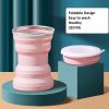 Children'S Simple Portable Foldable Silicone Cup