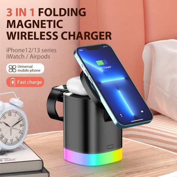 3 In 1 Magnetic Wireless Charger