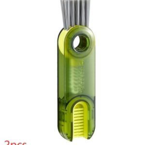 3 In 1 Tiny Bottle Cup Cover Brush Straw Cleaner Tools Multi-Functional Crevice Cleaning Brush