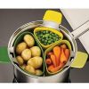 3 Sets Stainless Steel Food Steamer