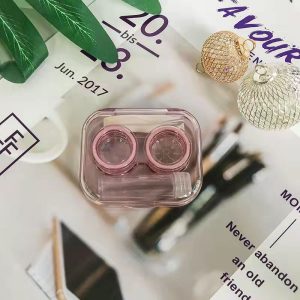 Transparent Contact Lens Storage Box