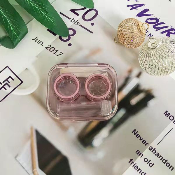 Transparent Contact Lens Storage Box