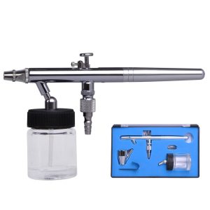 Mini Air Compressor Single/Dual Action Makeup Airbrush Kit