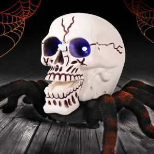 Arachnoskull Remote Control Halloween Skull Tarantula