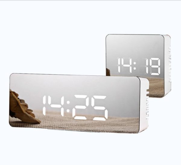 Digital Led Multi-Function Mirror Clock