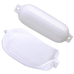 Boat Bumpers 8X27 Boat Fender Twin Eye, 4-Pack