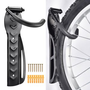 Bike Rack Garage Storage Bike Hook 2-Pack Wall Mount