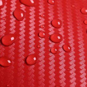 Red Carbon Fiber Wrap 92Ft X 5Ft 3D Car Vinyl Sticker Roll