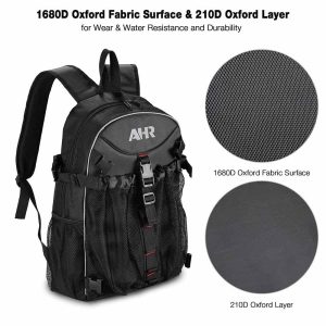 Motorcycle Backpack With Helmet Holder Large Capacity