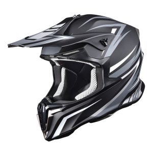 Black Dot Full Face Adult Offroad Helmet Mx Atv Dirt Bike S-Xl