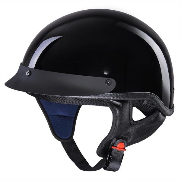 Helmet Run-C Half Helmet Dot Glossy Black