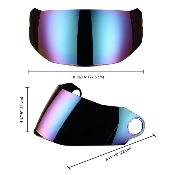 Run-F Helmet Visor Shield Replacement