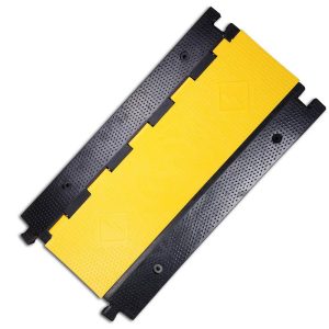 5-Channel Warehouse Cable Protector Ramp Traffic Wire Cover