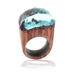 Wood Ring Characteristic Ring Resin Ring