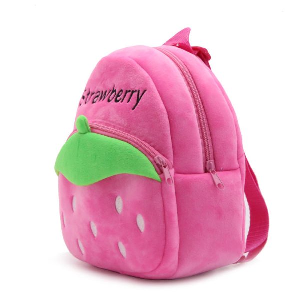 Children Strawberry Backpack