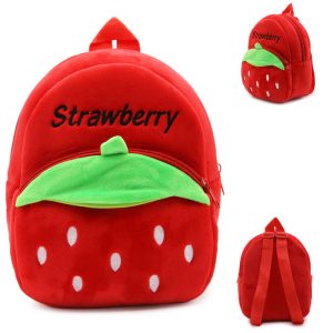 Children Strawberry Backpack