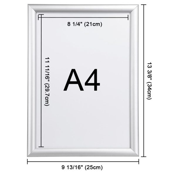 10X13 A4 Poster Size Snap Frame 1 Profile Picture Display