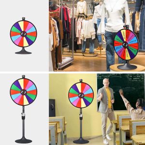 Winspin 24 Prize Wheel Tabletop Or Floor Stand