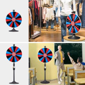 Winspin 24 Prize Wheel Diy Slot(18) Floor Stand Or Tabletop