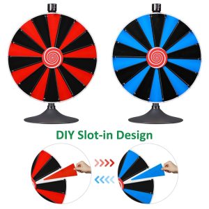 Winspin 24 Prize Wheel Diy Slot(18) Floor Stand Or Tabletop