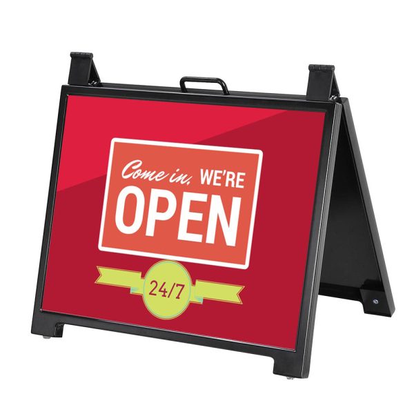 23X17 Sandwich Double-Side A Frame Board Sign Sidewalk