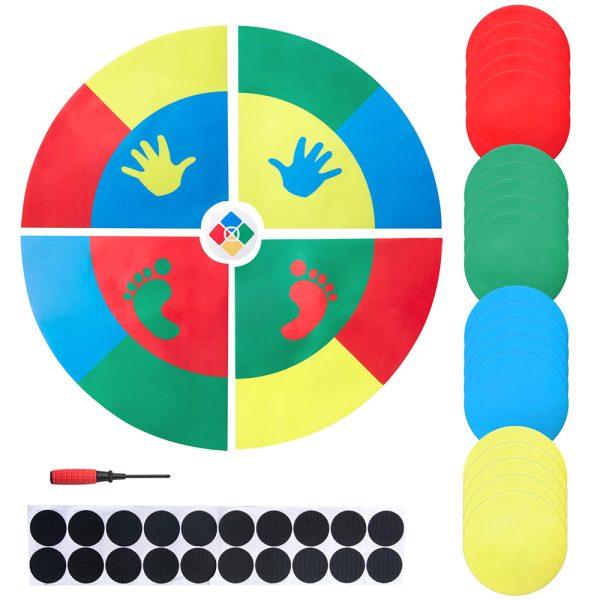 Winspin Twister Game Template For Spin Wheel,24