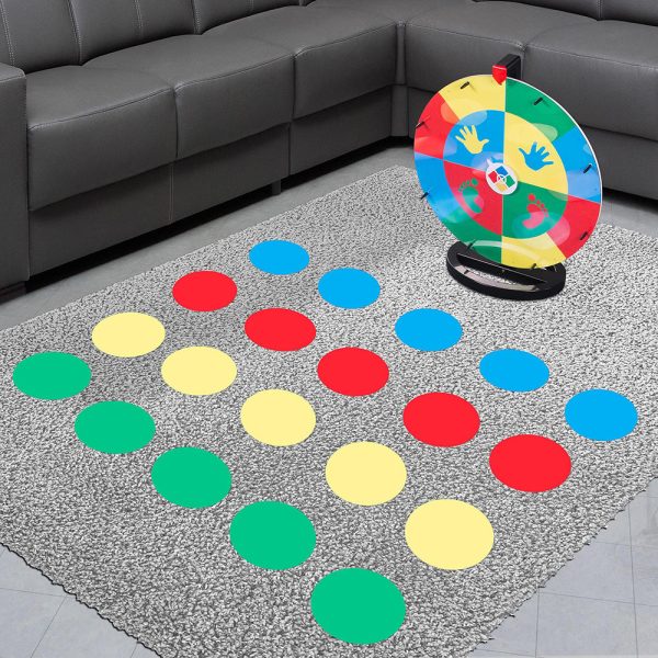 Winspin Twister Game Template For Spin Wheel,24