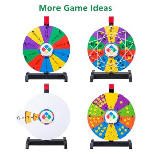 Winspin Wheel Math10 Prize Wheel Tabletop 12 10 Slots