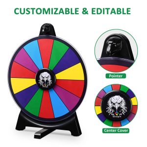 Winspin 12 Dry Erase Spin Prize Wheel