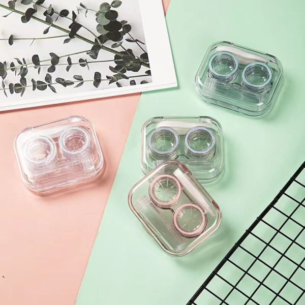 Transparent Contact Lens Storage Box