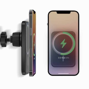 Car Magnetic Suction Wireless Charger And Holder