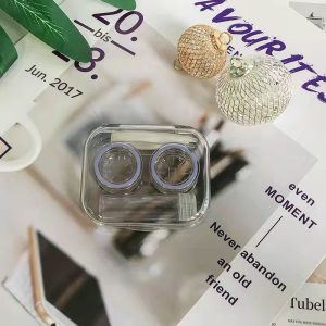 Transparent Contact Lens Storage Box